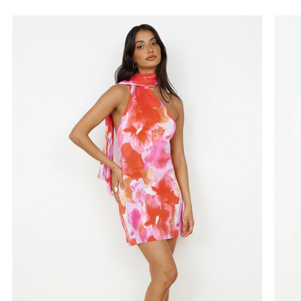NWT Fortunate One Your Aura Mini Dress - Pink